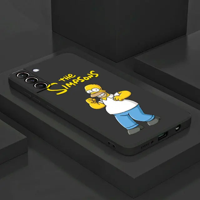 Homer Jay the Simpsons Cool Case for  Galaxy S23 Ultra S20 S9 S24 plus Note 10 20 S10E S22 S8 S21 FE Phone Cover Fundas