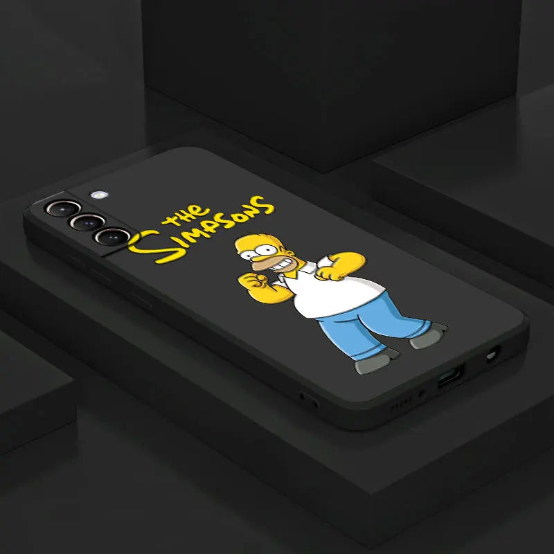 Homer Jay the Simpsons Cool Case for  Galaxy S23 Ultra S20 S9 S24 plus Note 10 20 S10E S22 S8 S21 FE Phone Cover Fundas